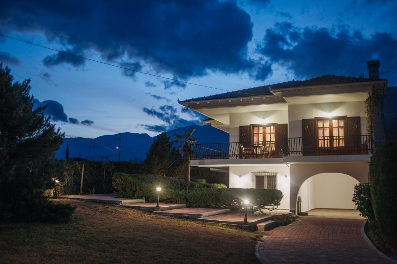 Mythic House Villa Leptokaryá Ngoại thất bức ảnh