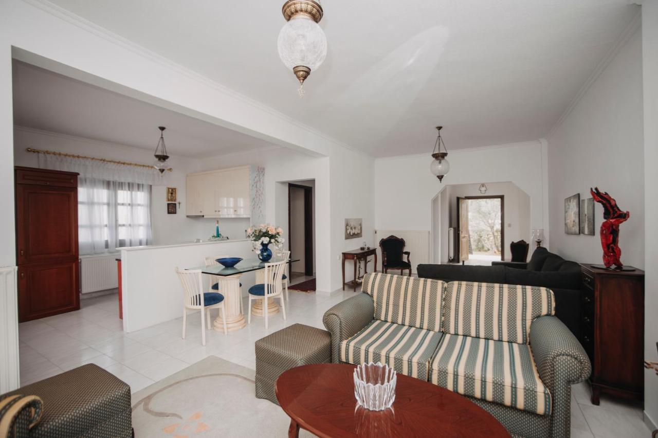 Mythic House Villa Leptokaryá Ngoại thất bức ảnh