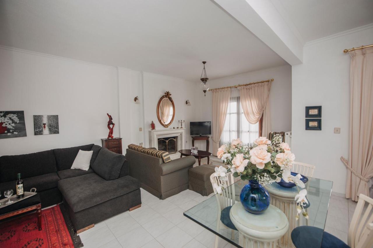 Mythic House Villa Leptokaryá Ngoại thất bức ảnh